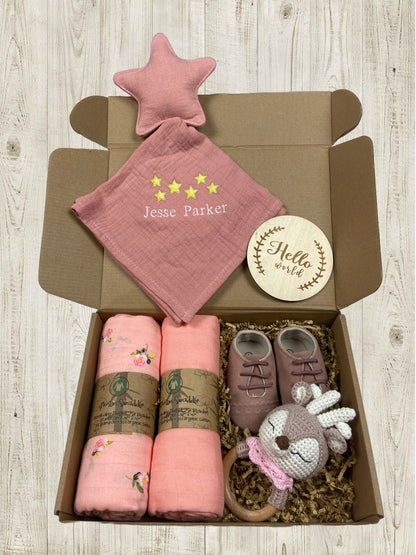 Personalized Baby Gift Set with 6 Pieces